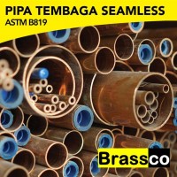 BRASSCO PIPA TEMBAGA ASTM B819 TYPE L 1 1/4'' X 1.20MM