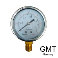 GMT PRESSURE GAUGE 2 1/2'' X 1KG